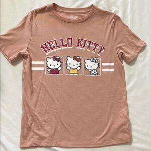 Old Navy Pink Short Sleeve Hello Kitty Tee